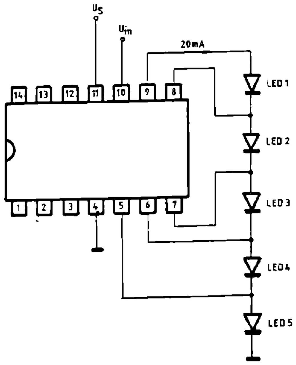 IPRS Băneasa βL105: Typical application (1990 catalogue)