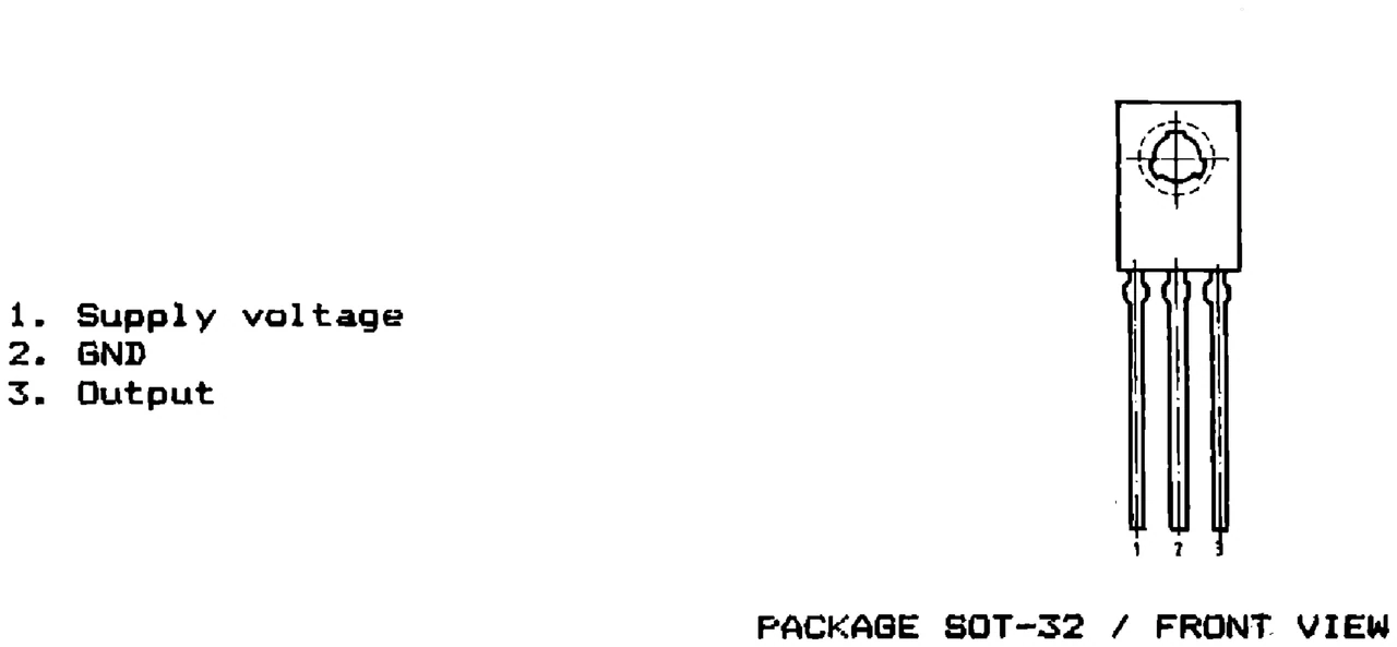 IPRS Băneasa βS053: Pinout (1990 catalogue)