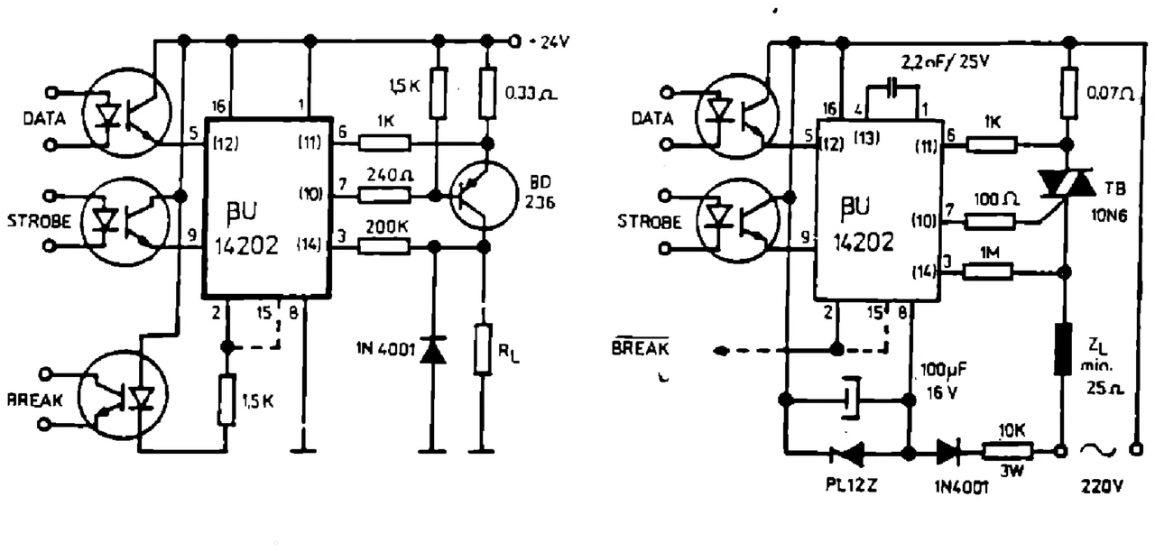 IPRS Băneasa βU14202: Applications (1990 catalogue)