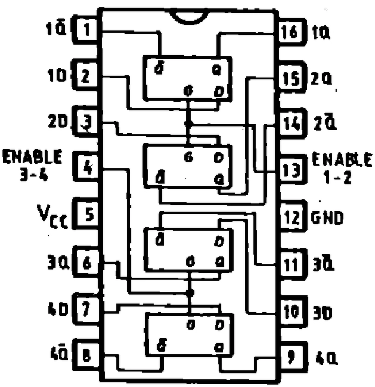 IPRS Băneasa CDB475E: Pinout (1990 catalogue)