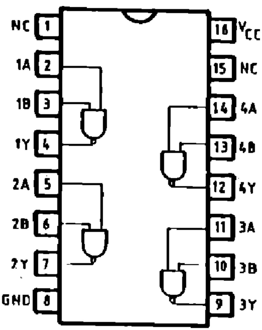 IPRS Băneasa FZH101: Pinout (1990 catalogue)
