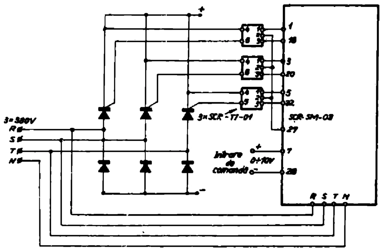 IPRS Băneasa SCR-CCR-01: Three phase converter (1990 catalogue)