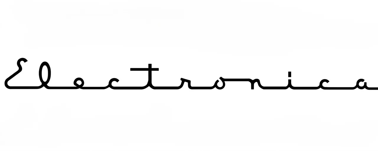 Electronica: Electronica logo 1960–1990